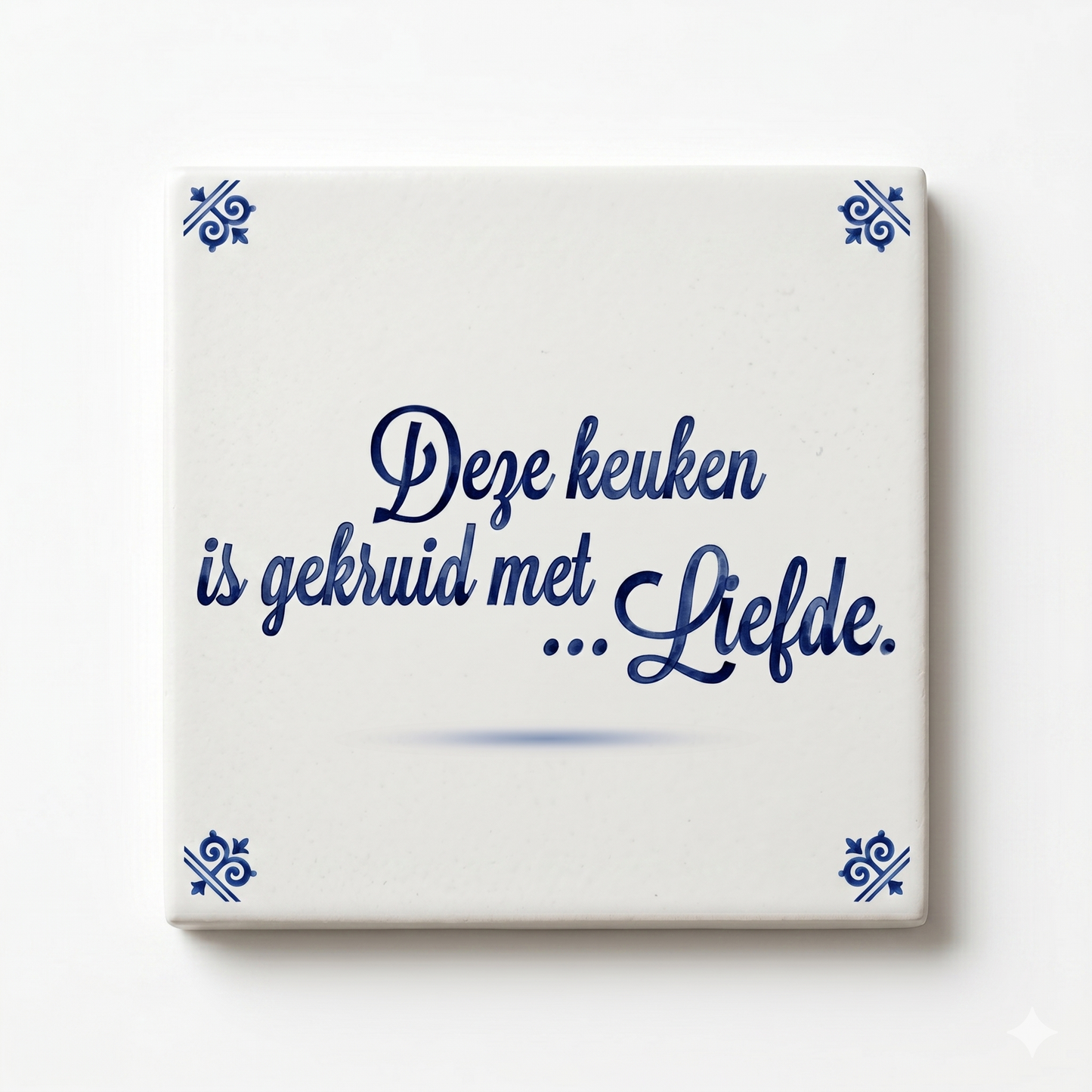 Keuken Spreuk Tegel