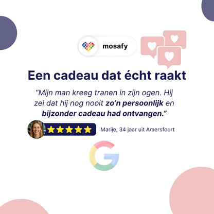 Jouw persoonlijke mozaïek | Mosafy™